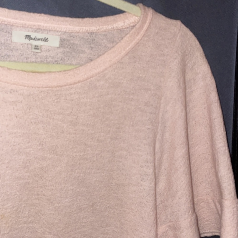 Texture & Thread Flutter-Sleeve Top - Picture 4 of 4